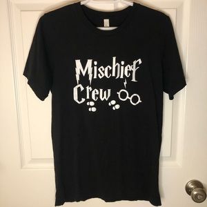 Harry Potter Mischief Crew T-Shirt Size Medium